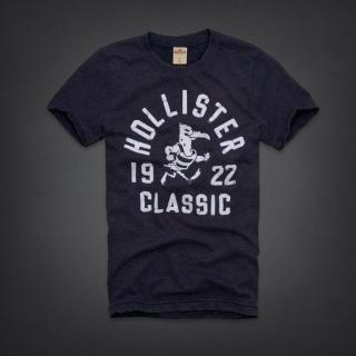 T-shirt Hollister Homme Bleu Marine